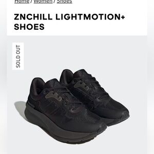 ADIDAS ZNCHILL LIGHTMOTION+ SHOES.  Worn once .